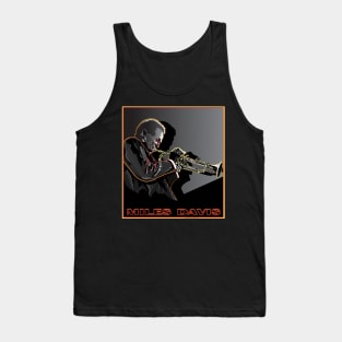 MILES DAVIS AMERICAN JAZZ MUSICIAN TRUMPETER Tank Top